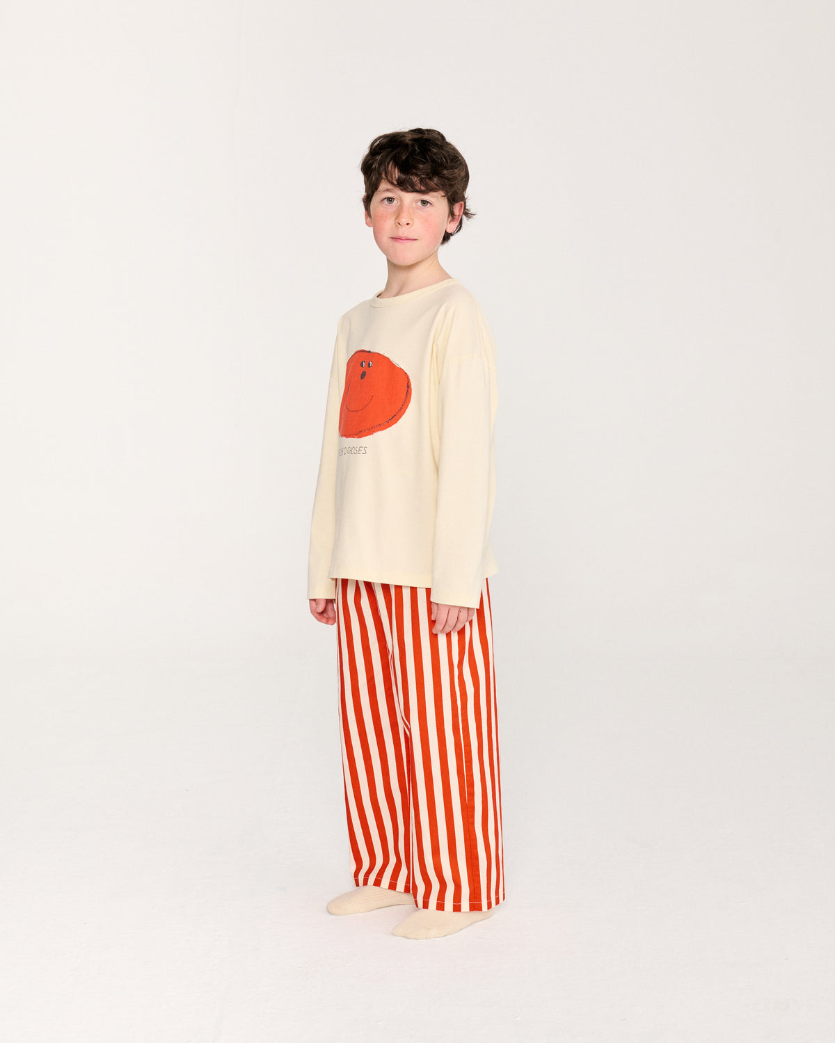 Bobo Choses Weirdly Happy Red Loungewear Set