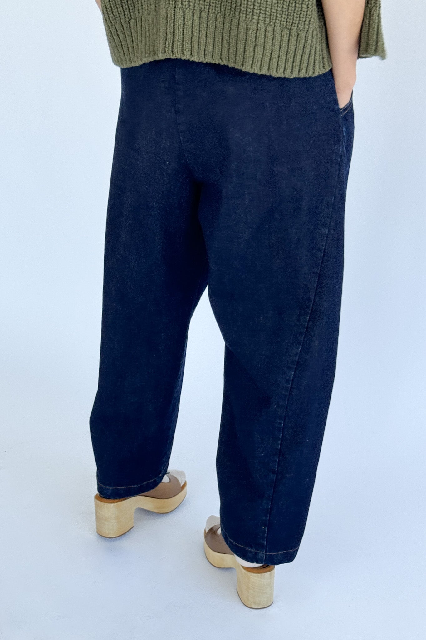 Le Bon Shoppe Blue Denim Arc Pants