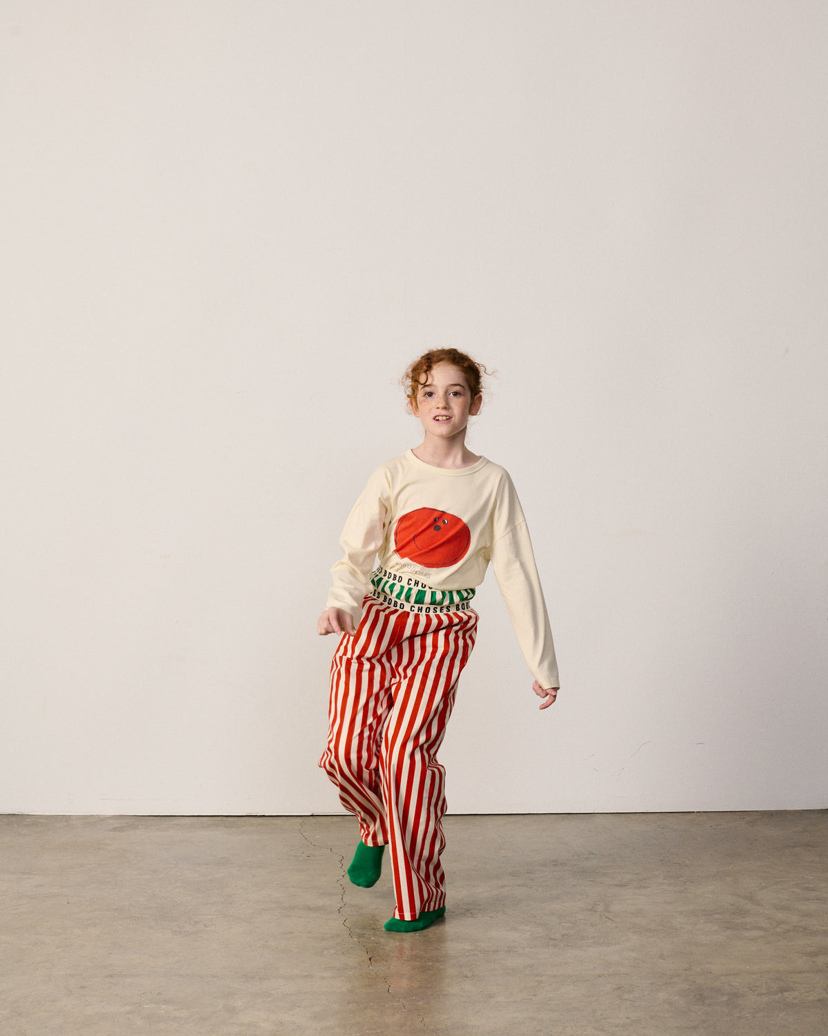 Bobo Choses Weirdly Happy Red Loungewear Set
