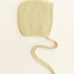 Light Yellow Dolly Bonnet 1-3m