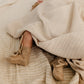 Sand Merino Wool Booties