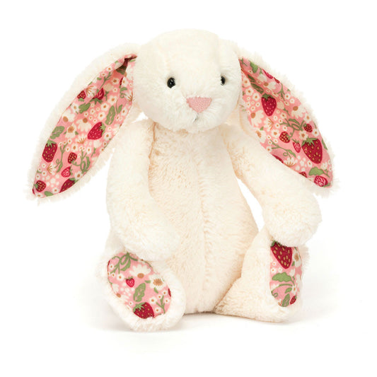 Jellycat Amuseables Blossom Cream Bunny 'Berry'