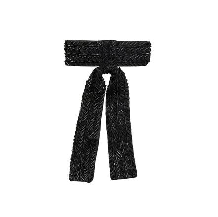 Becksöndergaard Black Merry Beaded Bow