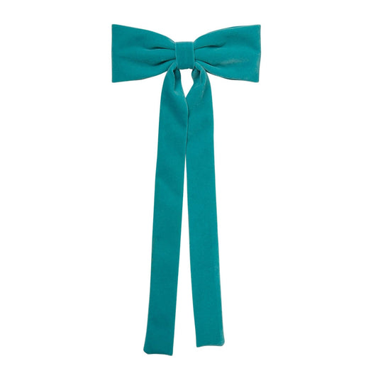 Becksöndergaard Spruced Green Bow Hair Clip