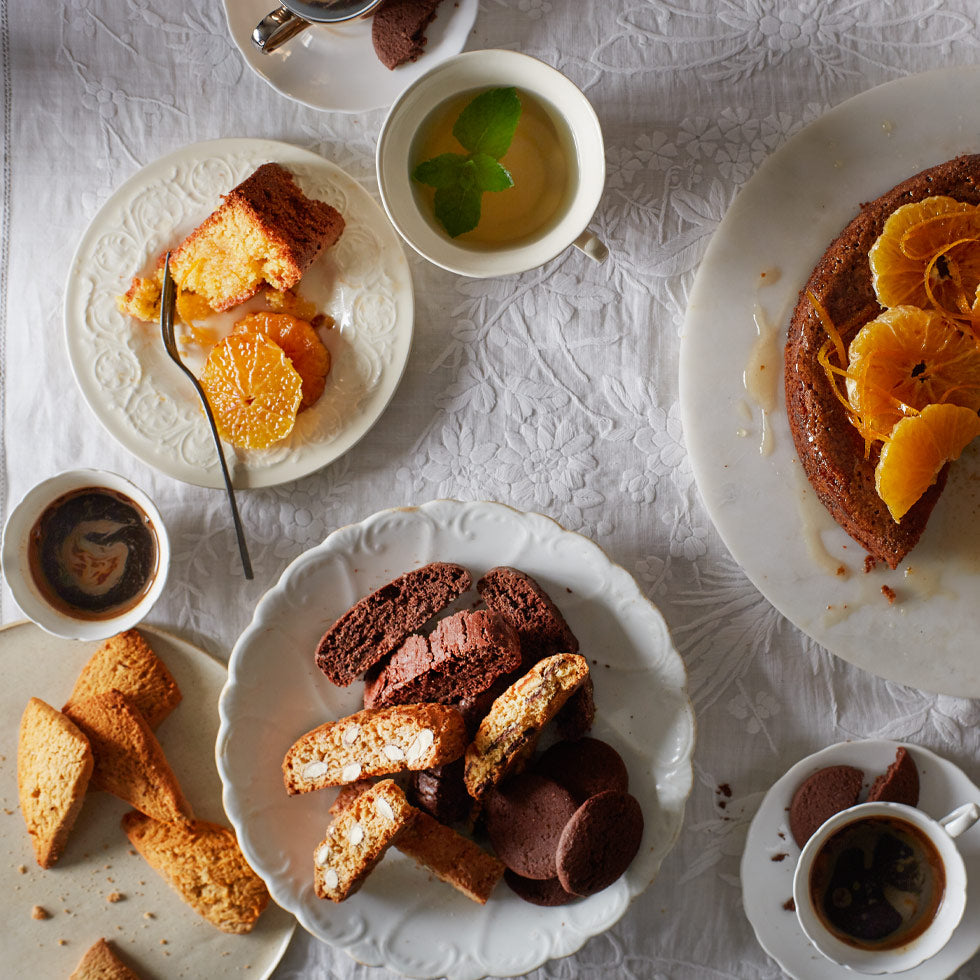 Orange Walnut Biscotti