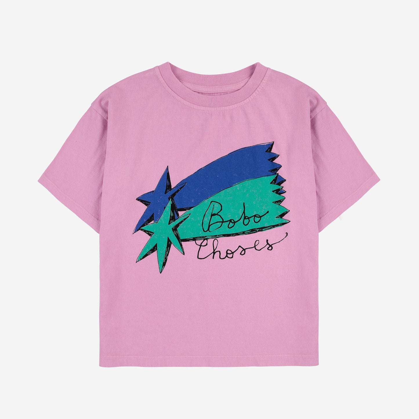 Bobo Choses Shooting Stars Short Sleeve T-Shirt