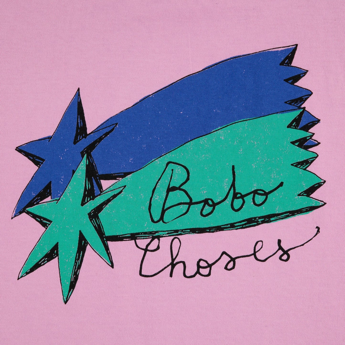 Bobo Choses Shooting Stars Short Sleeve T-Shirt