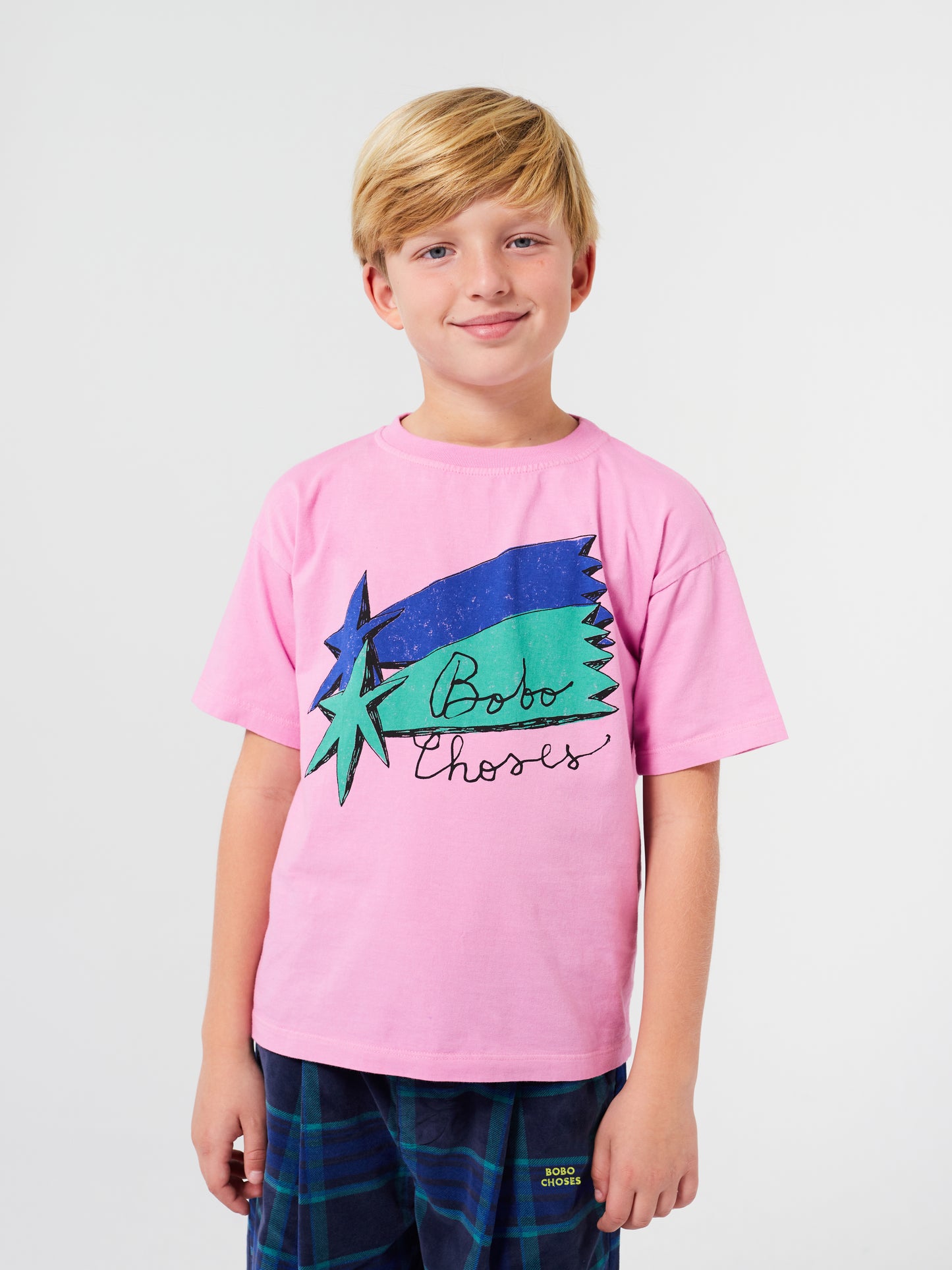 Bobo Choses Shooting Stars Short Sleeve T-Shirt