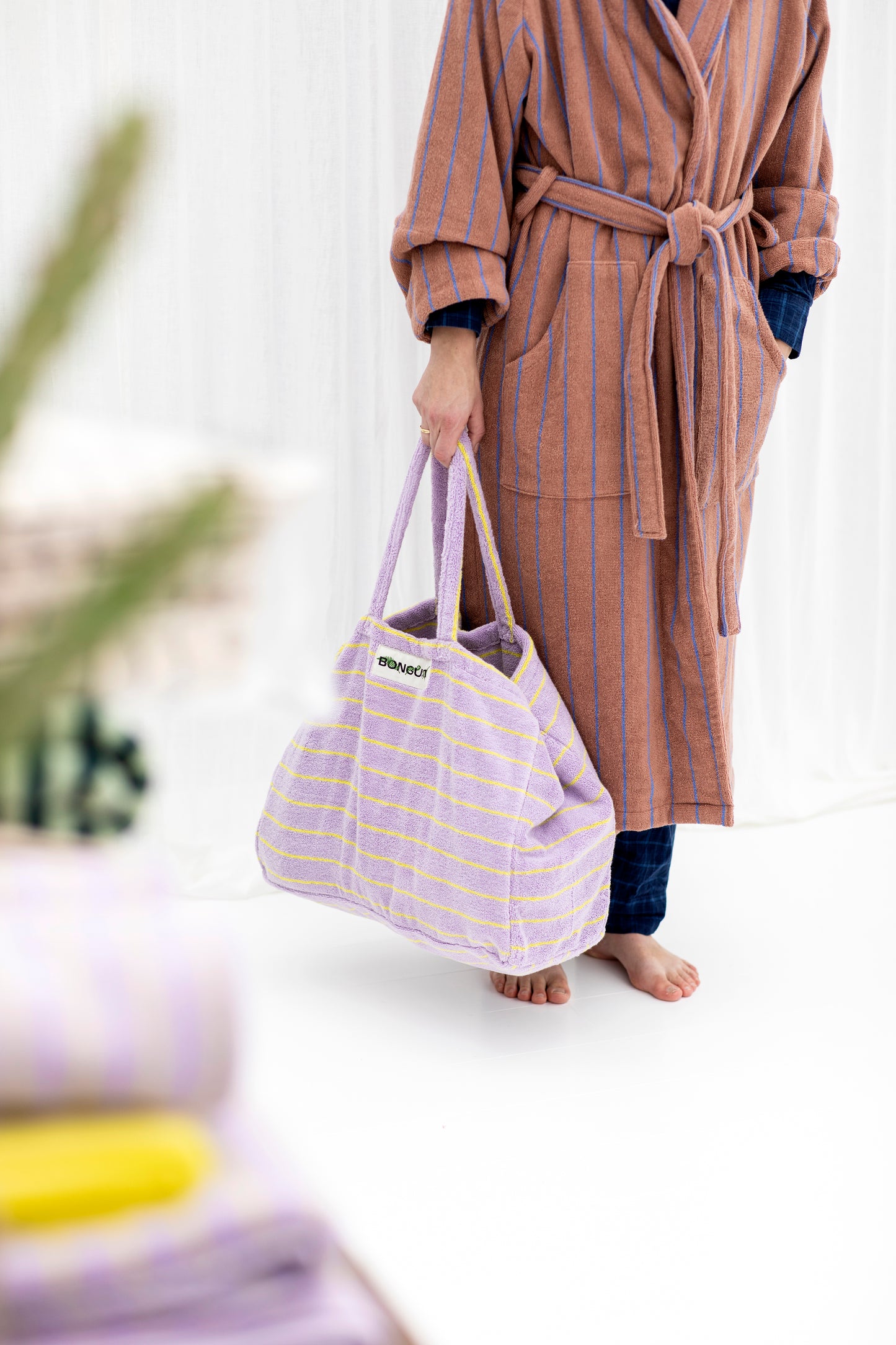 NARAM WEEKEND BAG │ LILAC & NEON – Petites Pommes Classic Floats