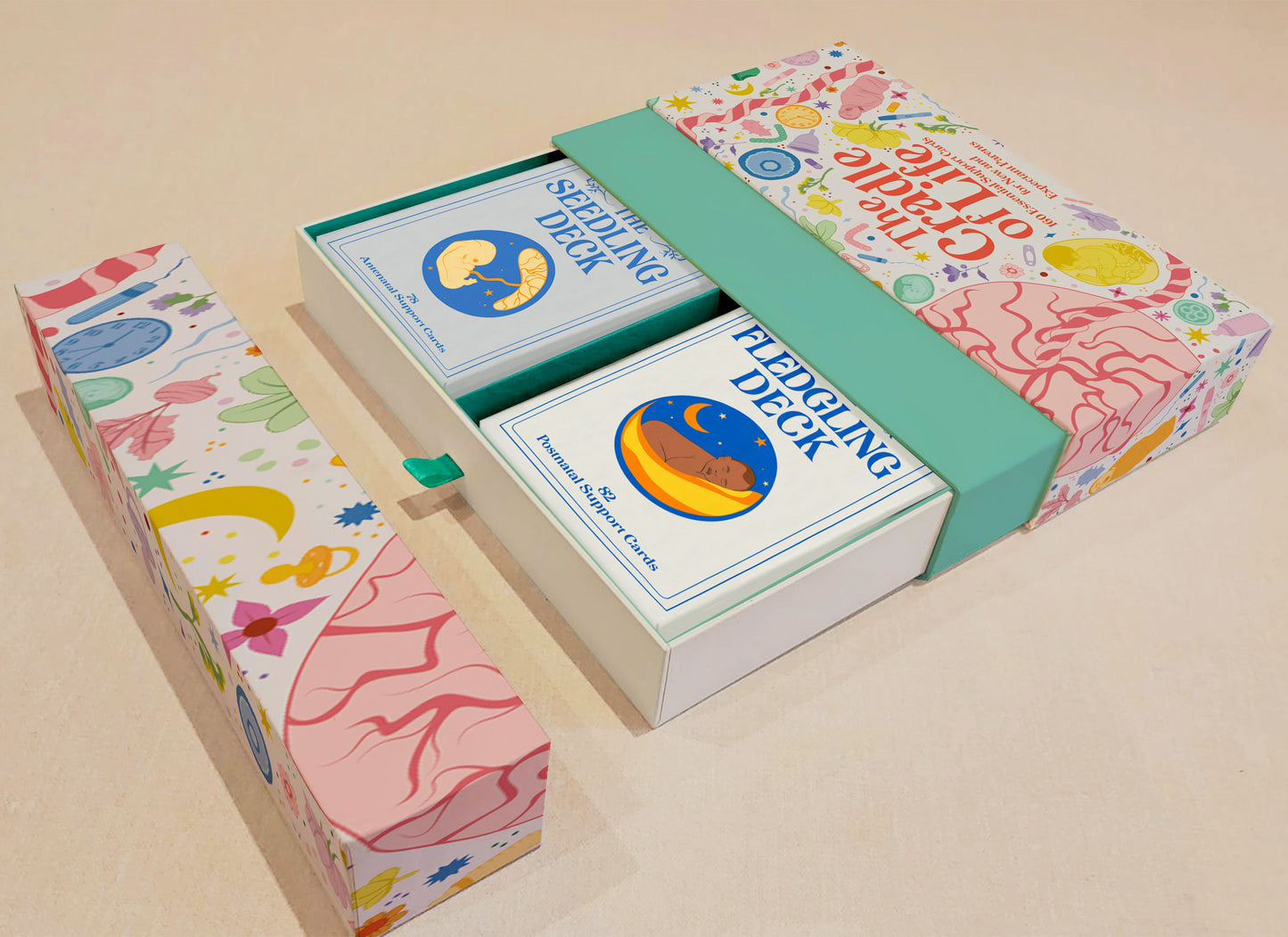 The Cradle Of Life - 160 Essential Support Cards For New And Expectant Parents