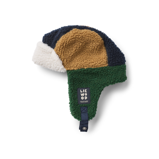 Liewood Classic Navy Multi Mix Bravo Pile Hat