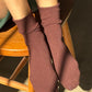 Le Bon Shoppe Dark Cacao Breezy Sneaker Socks