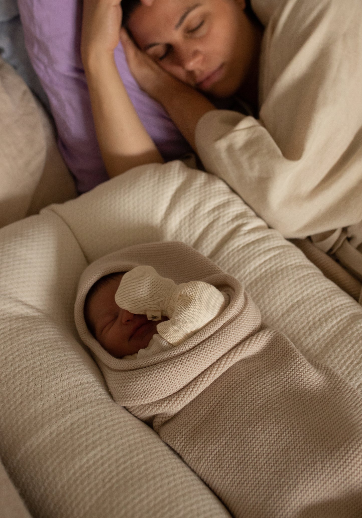 Cream Melange Cocoon