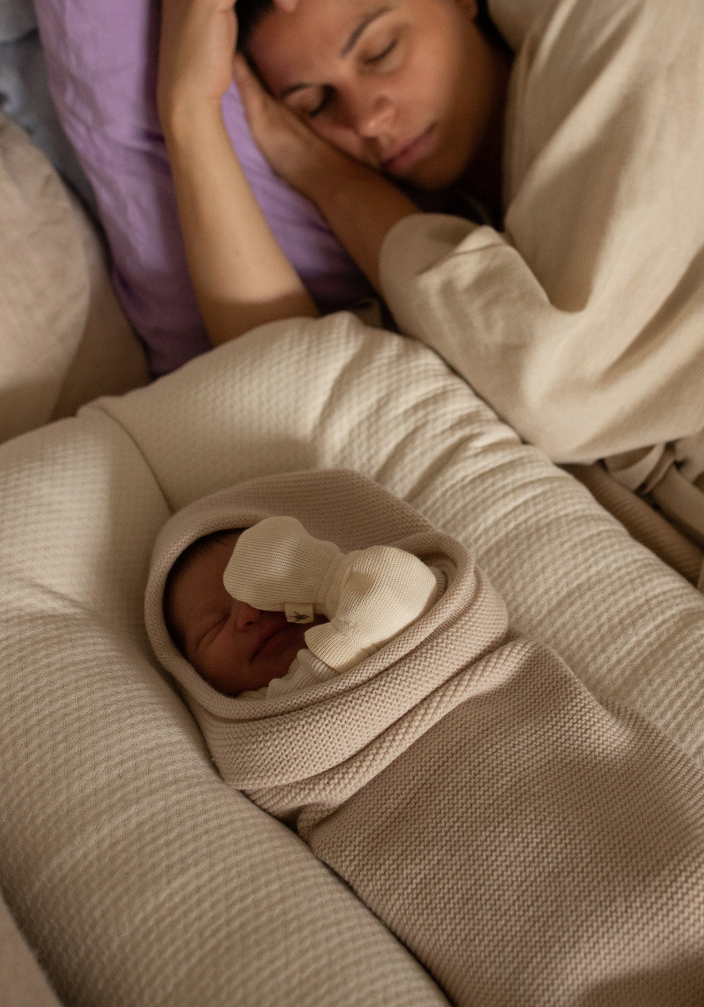 Cream Melange Cocoon