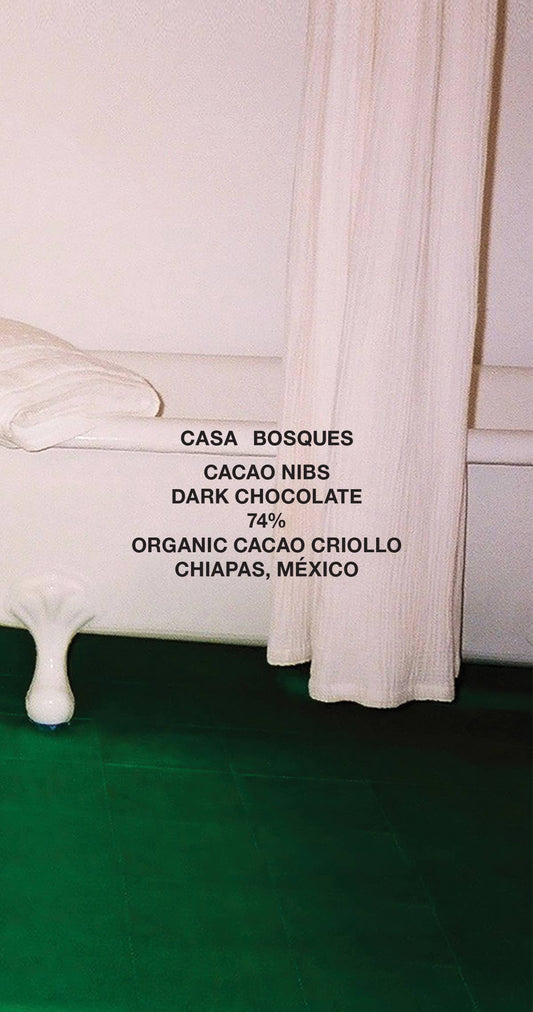 Casa Bosques Cacao Nibs Chocolate Bar