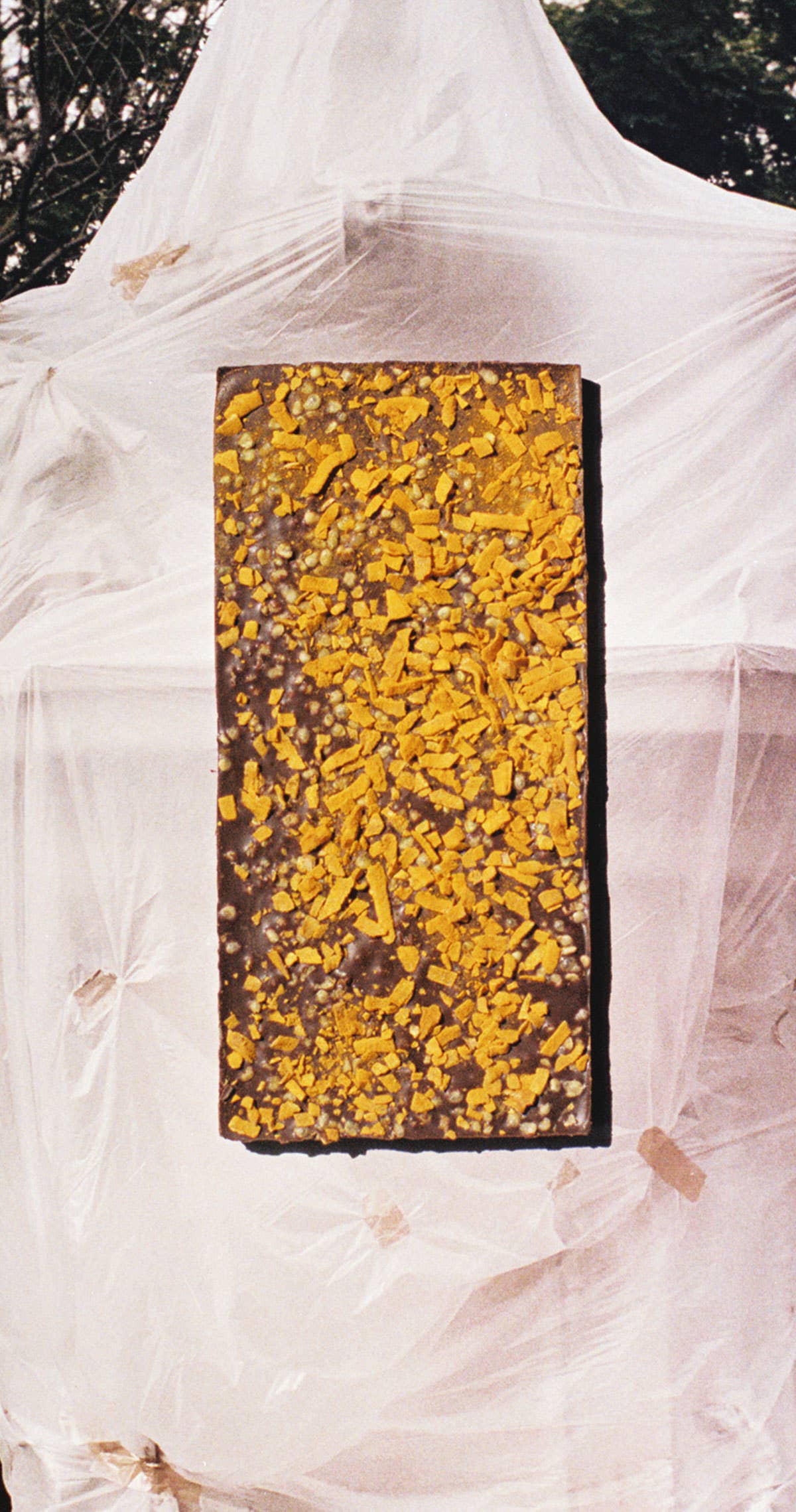 Casa Bosques Puffed Quinoa, Coconut, & Turmeric Chocolate Bar