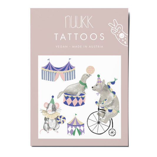 Circus Organic Temporary Tattoos