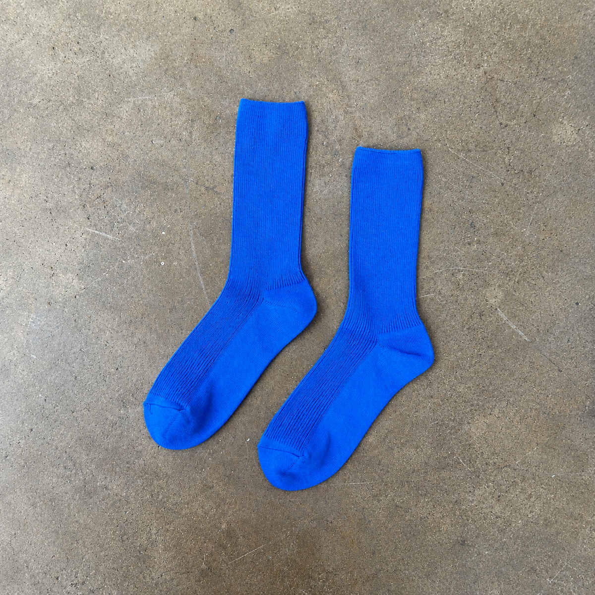 Le Bon Shoppe Blue Crisp Step Socks