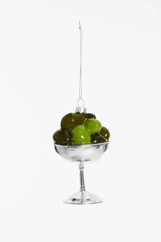 Coupe Olives Christmas Ornament