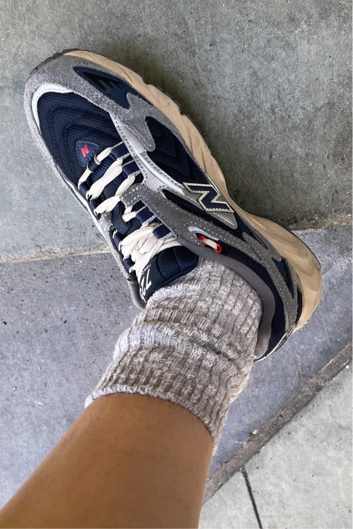 Le Bon Shoppe Heather Grey Cottage Socks