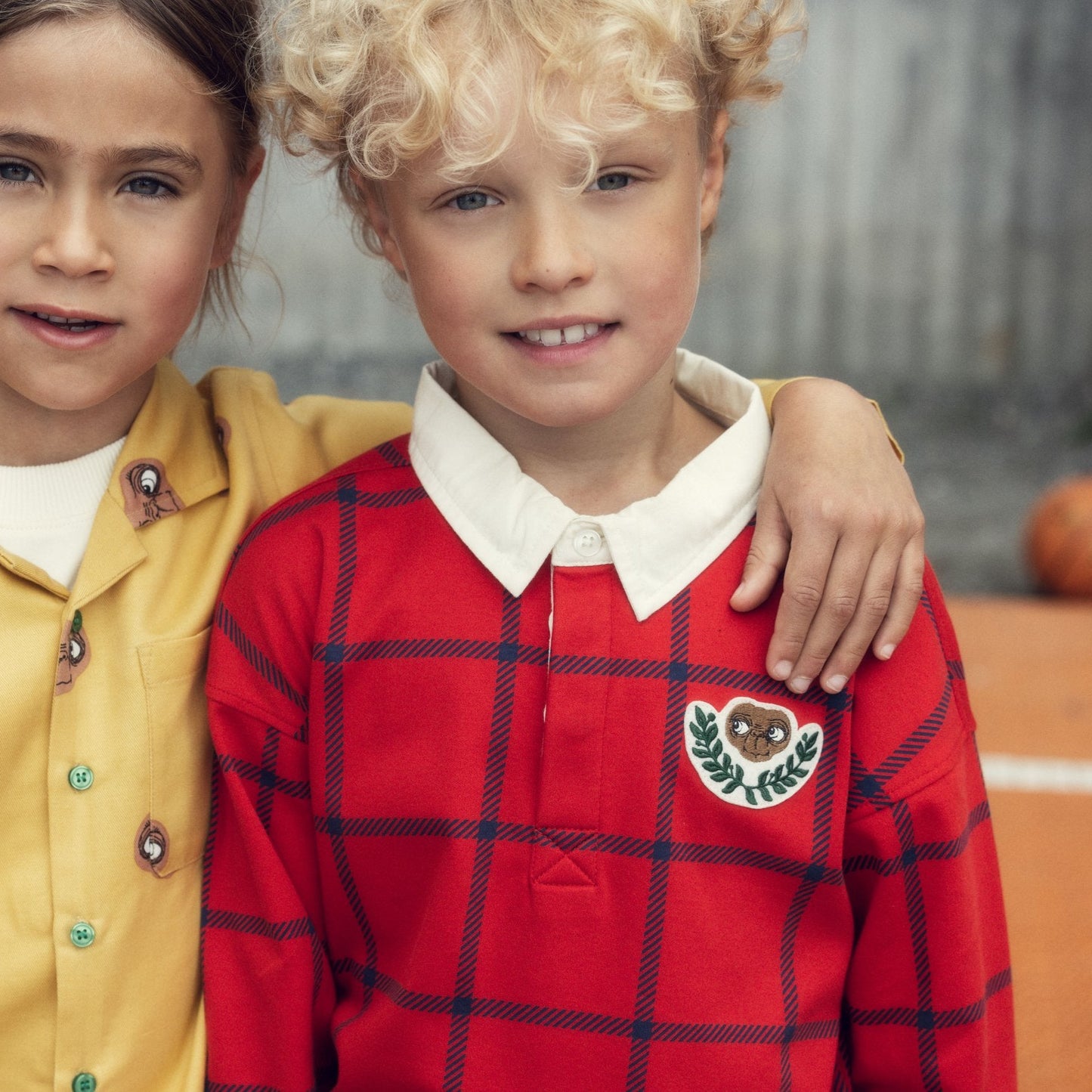 Mini Rodini E.T Patch Rugby Shirt