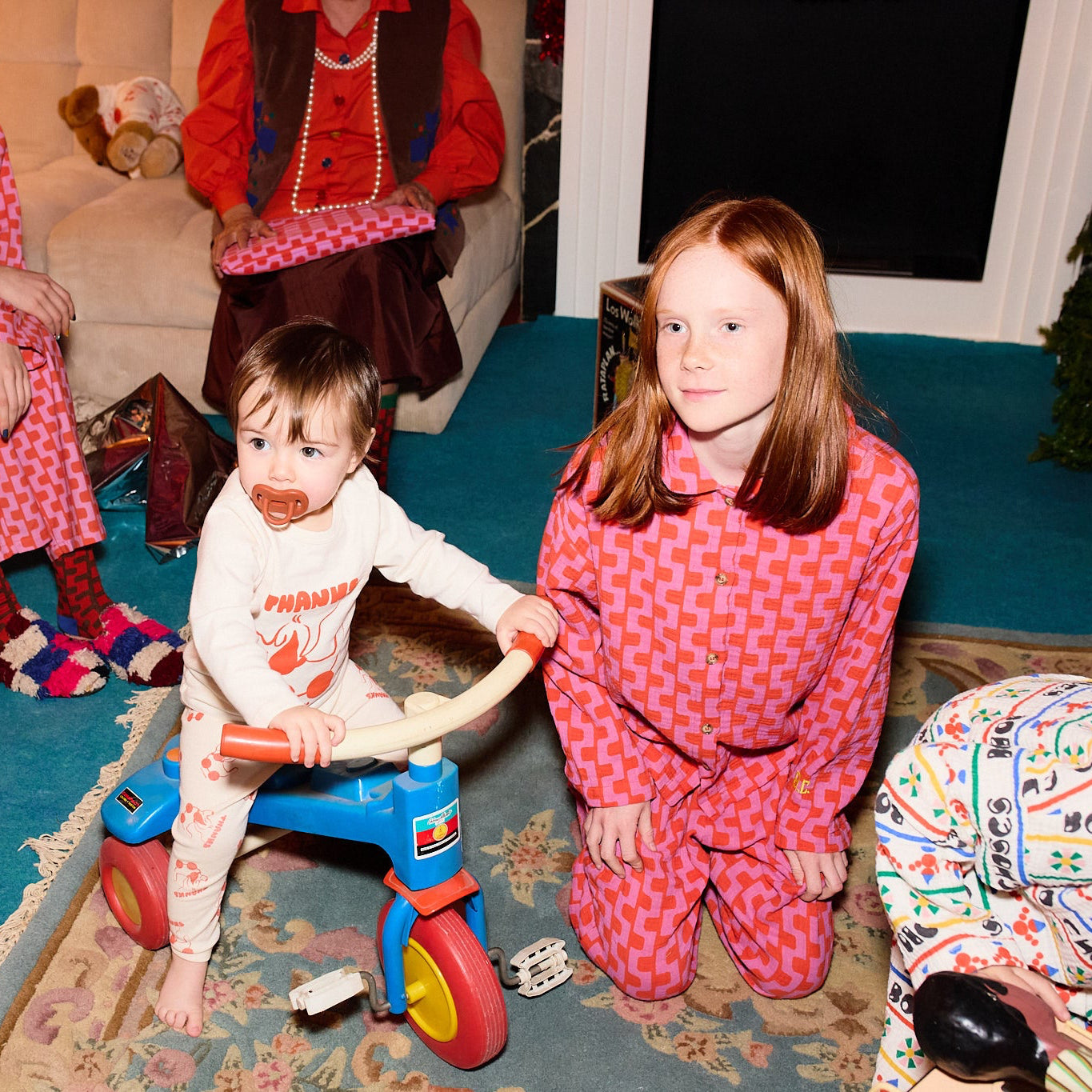 Bobo Choses Baby FUN Collection Rolling Dog T-Shirt