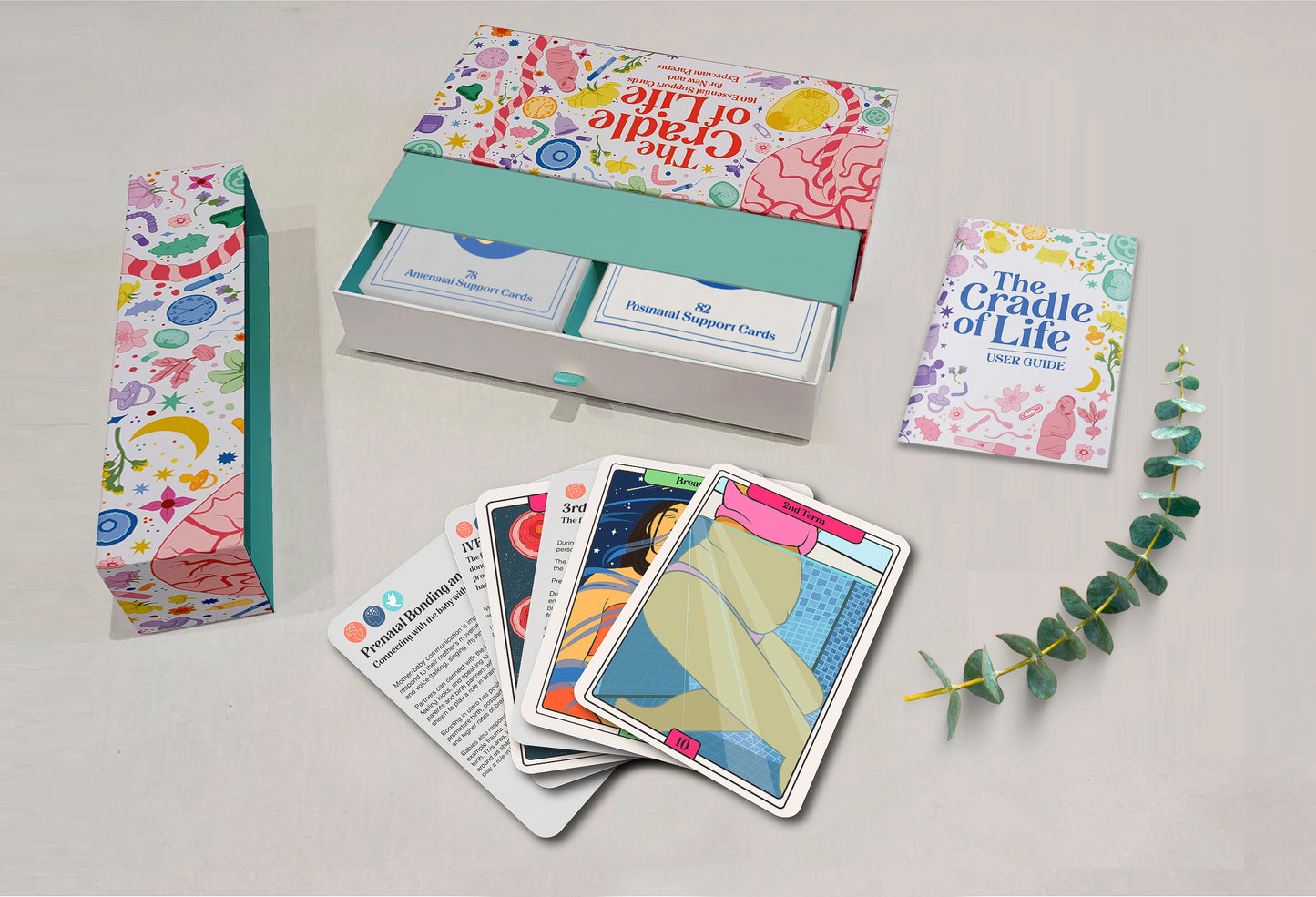 The Cradle Of Life - 160 Essential Support Cards For New And Expectant Parents
