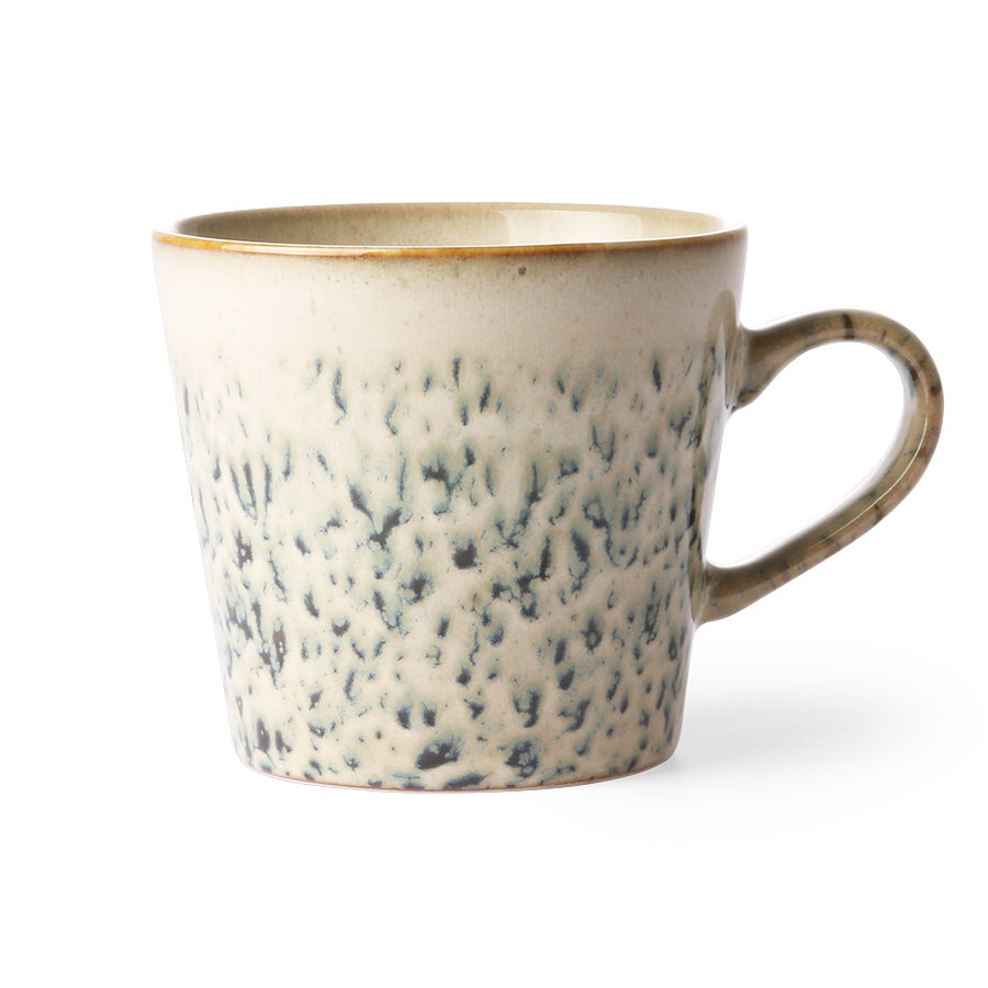 HKliving 70's Ceramics Hail Cappucino Mug