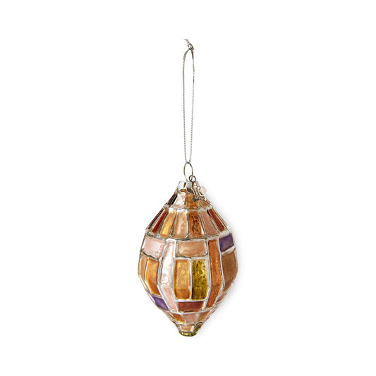 HKliving Brutalist Oval Christmas Ornament
