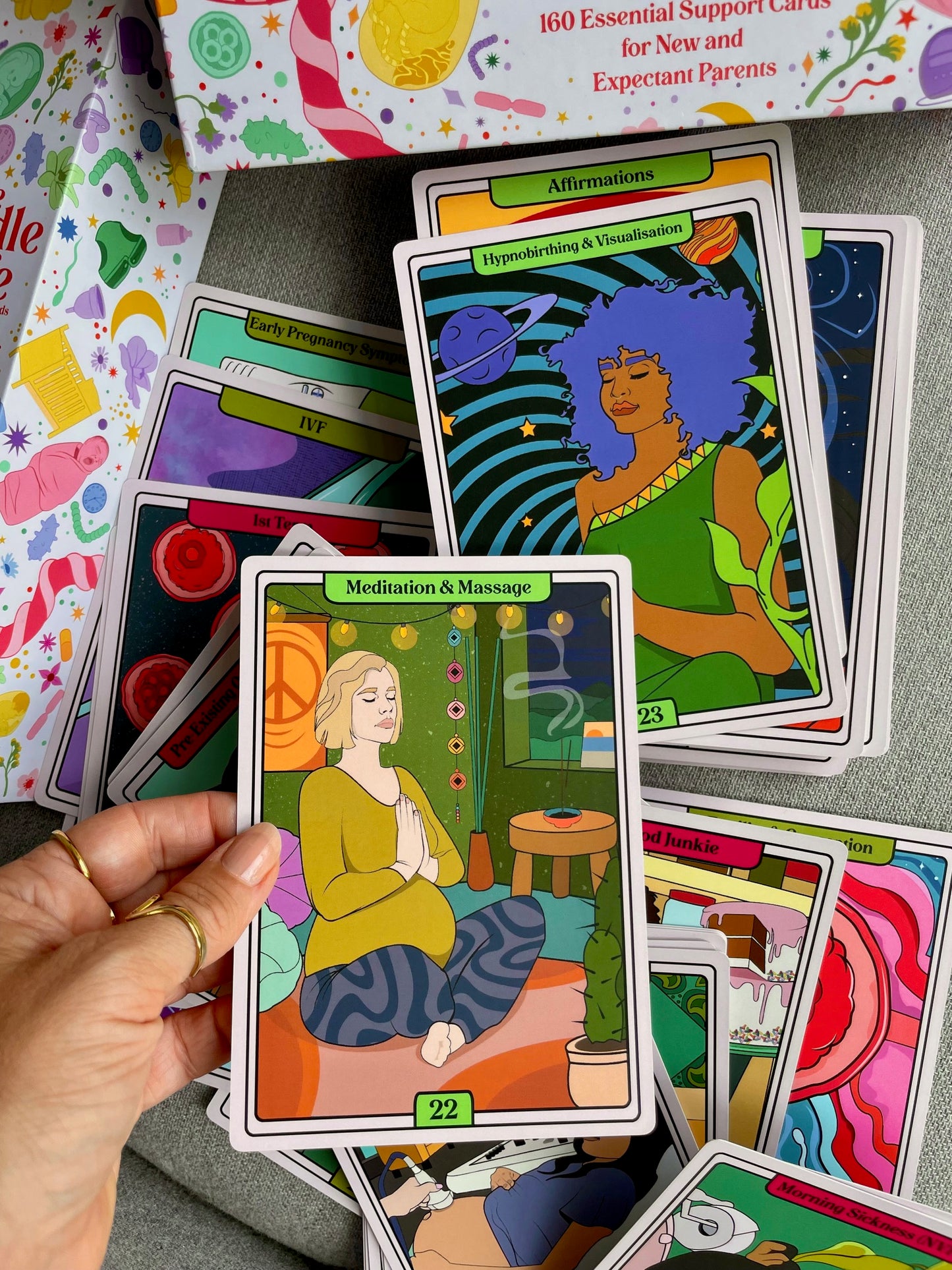 The Cradle Of Life - 160 Essential Support Cards For New And Expectant Parents