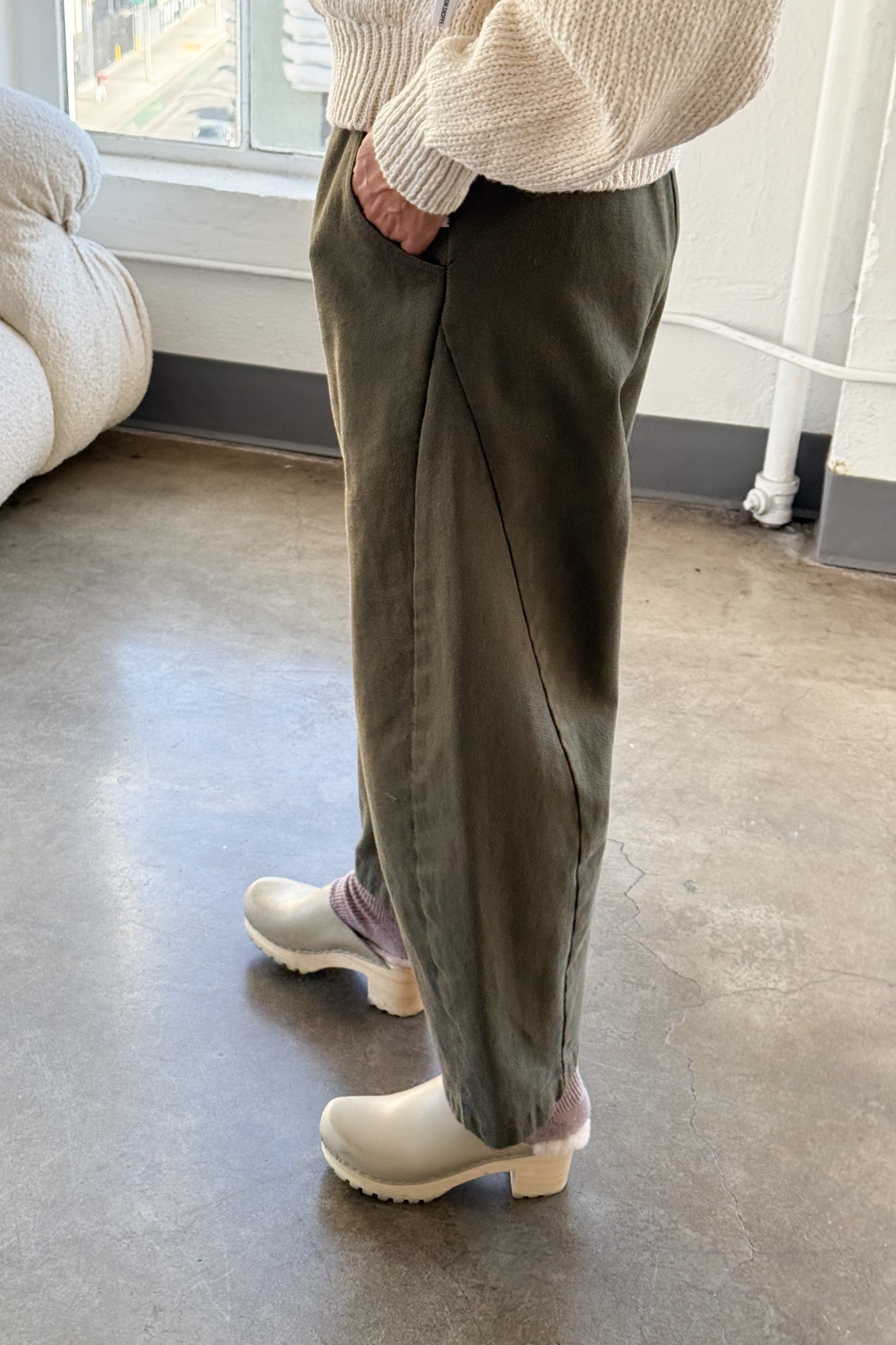 Le Bon Shoppe Olive Arc Pants