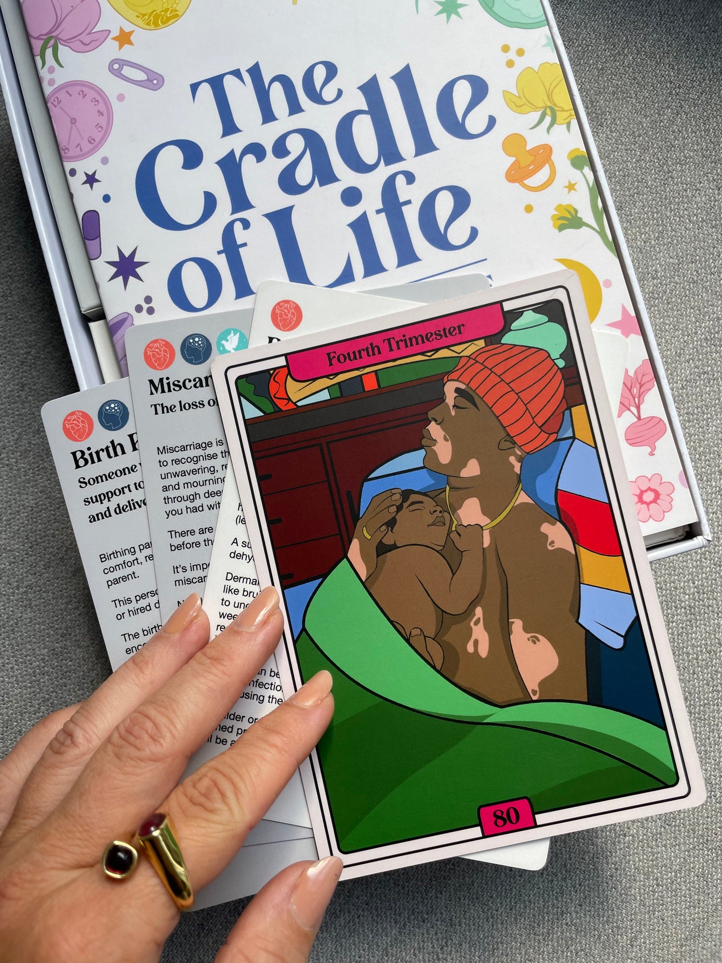 The Cradle Of Life - 160 Essential Support Cards For New And Expectant Parents
