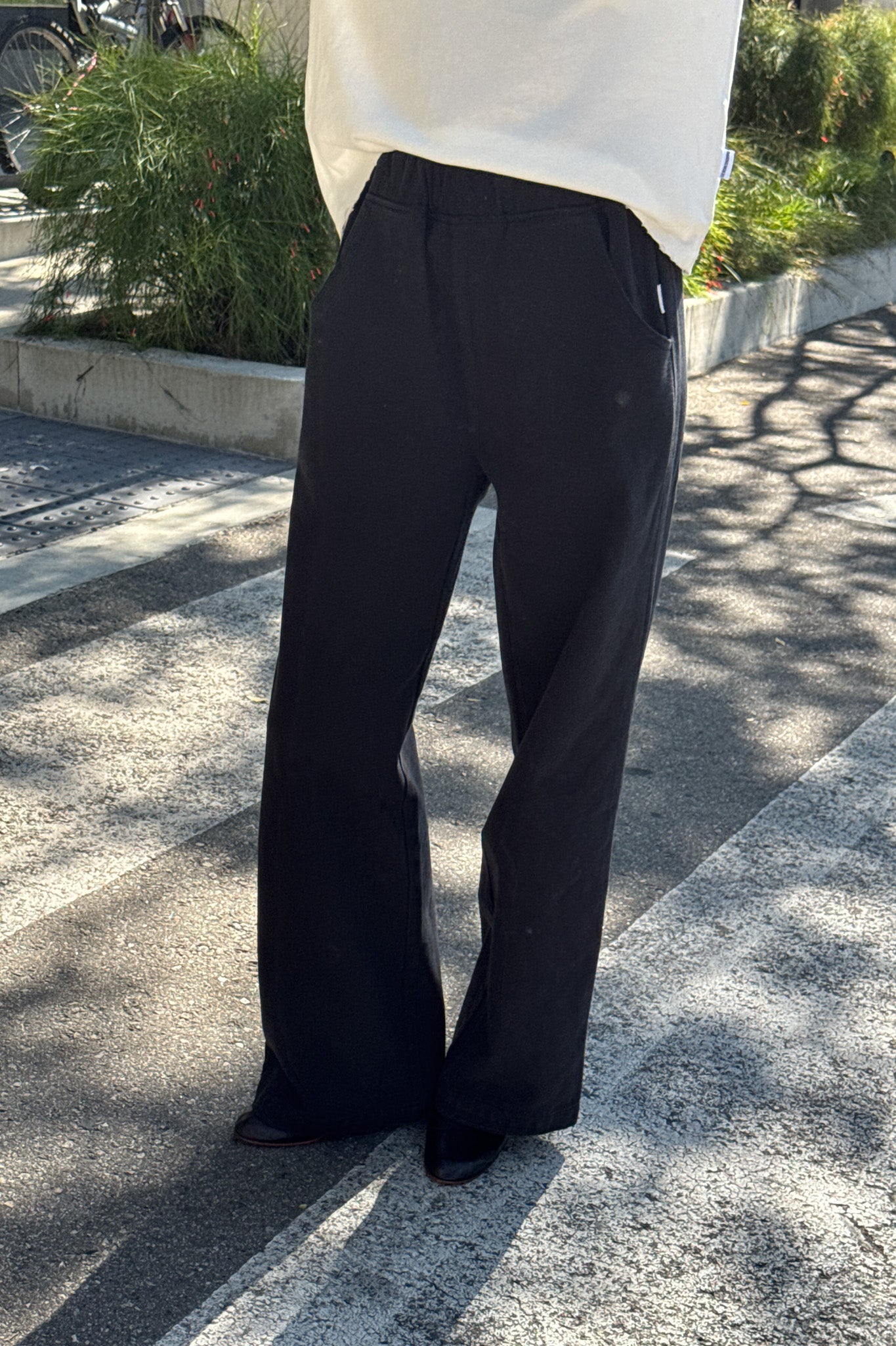 Le Bon Shoppe Black Canvas Bon Pants