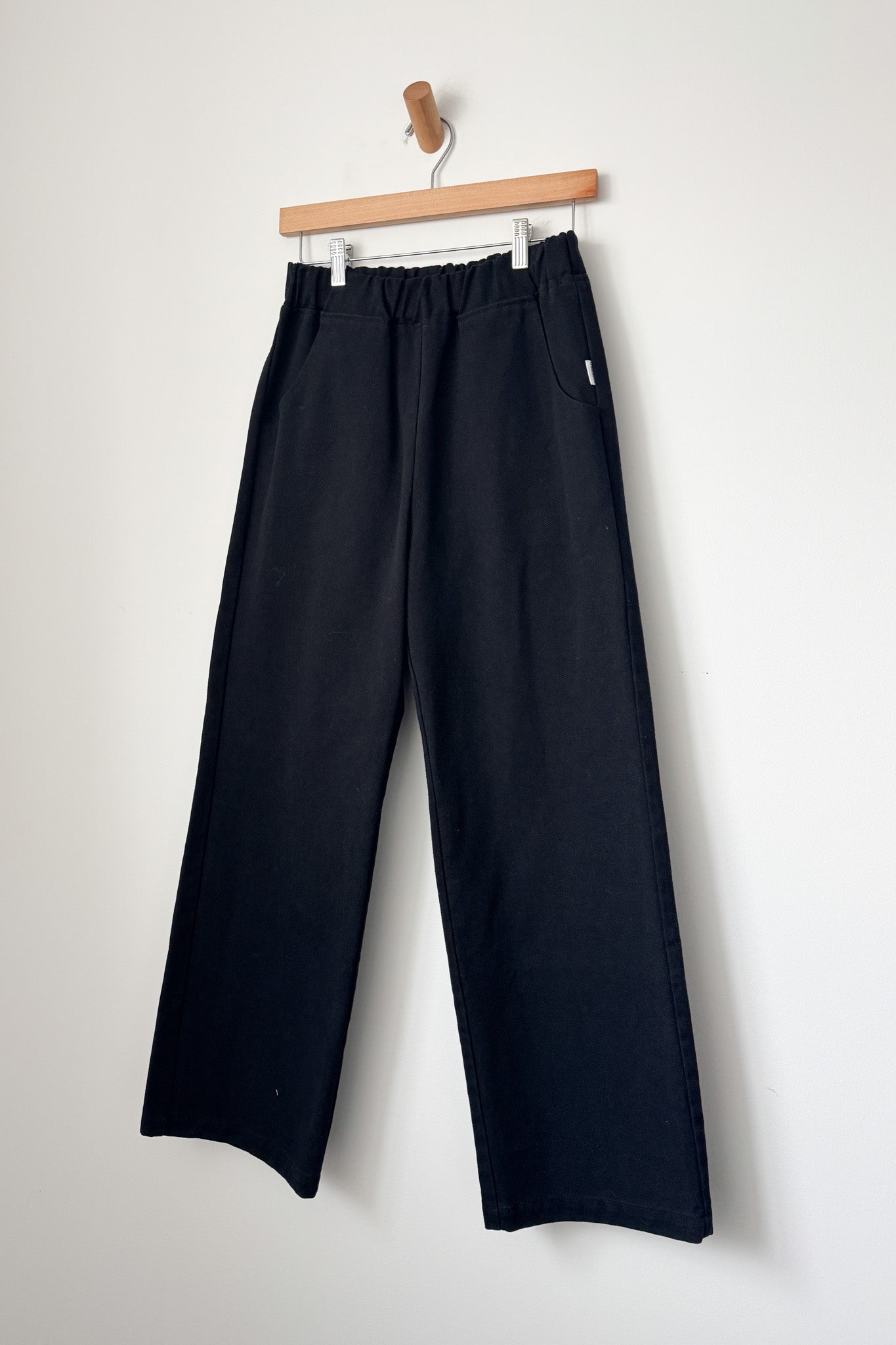 Le Bon Shoppe Black Canvas Bon Pants