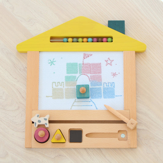 kiko+ & gg Oekaki House Magnetic Drawing Board Dog
