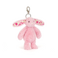 Jellycat Blushkin Blossom Bunny Bag Charm