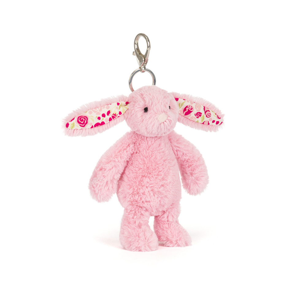 Jellycat Blushkin Blossom Bunny Bag Charm