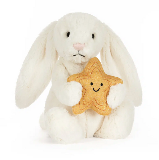 Jellycat Cream Bunny With Star