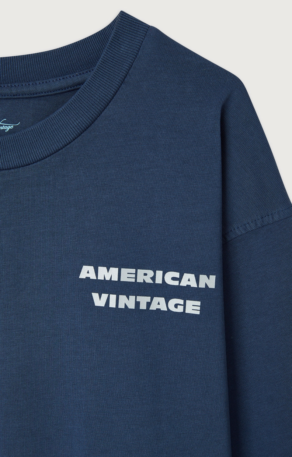 American Vintage Kids Vintage Blue Fizvalley T-Shirt