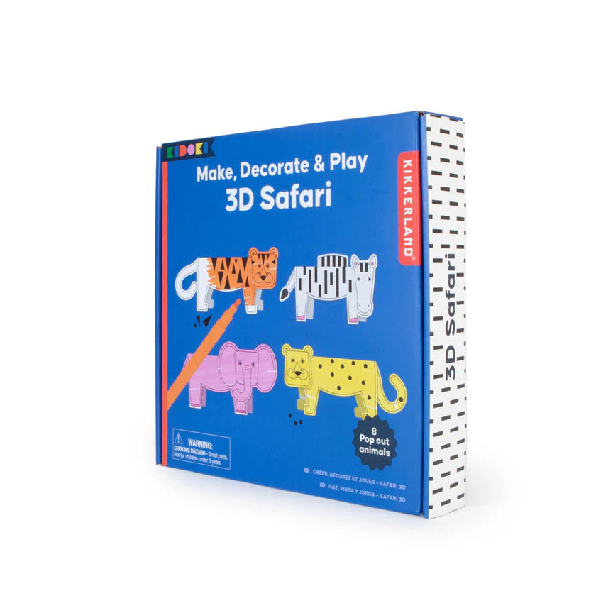 Make, Decorate & Play – 3D Safari