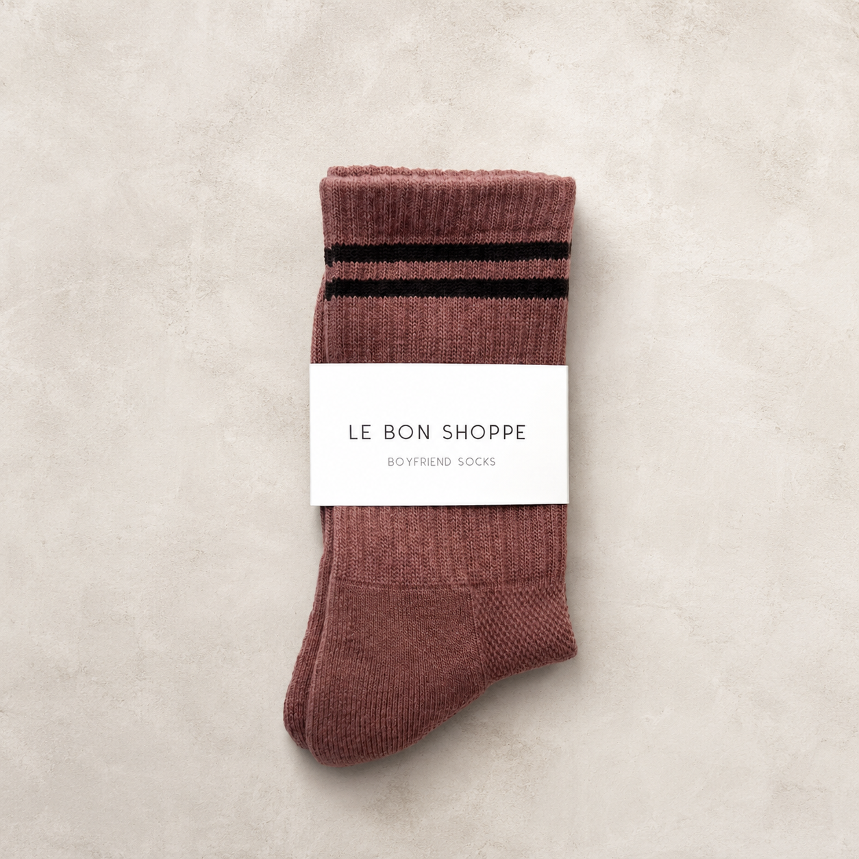 Le Bon Shoppe Clay Boyfriend Socks