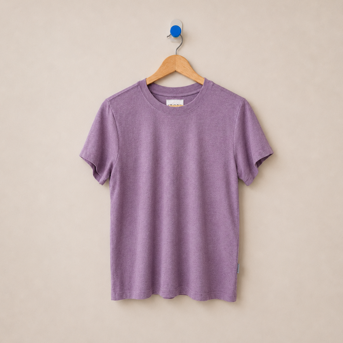 Le Bon Shoppe Lavender Bo Linen Blend Tee