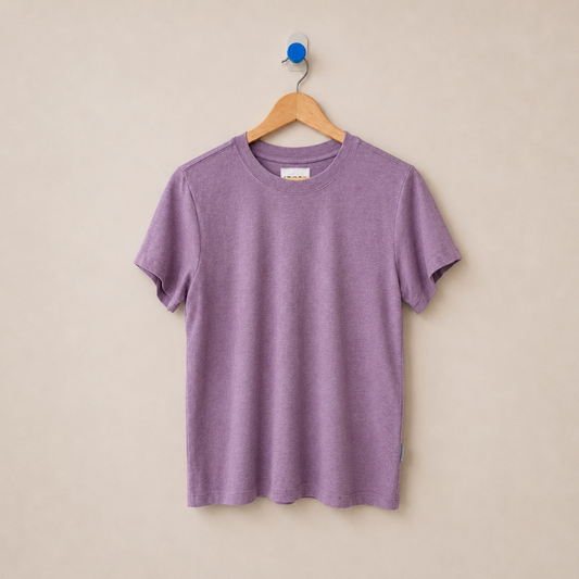 Le Bon Shoppe Lavender Bo Linen Blend Tee
