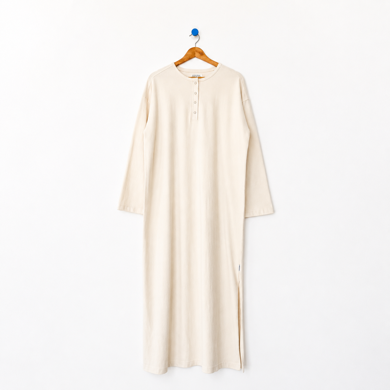 Le Bon Shoppe Naturel Soft Jersey Henley Dress