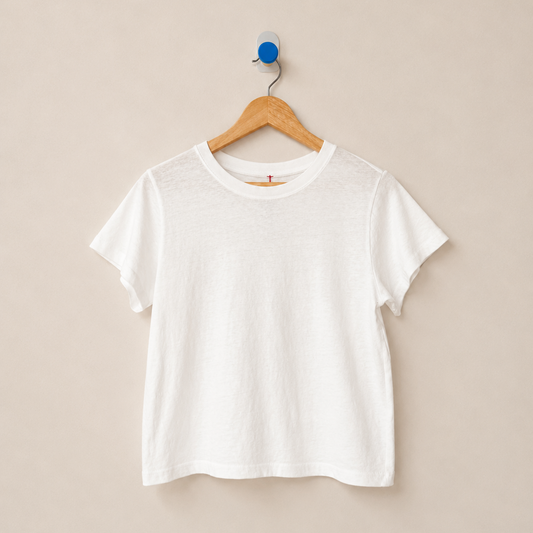 Le Bon Shoppe Vintage White Airy Darling Tee