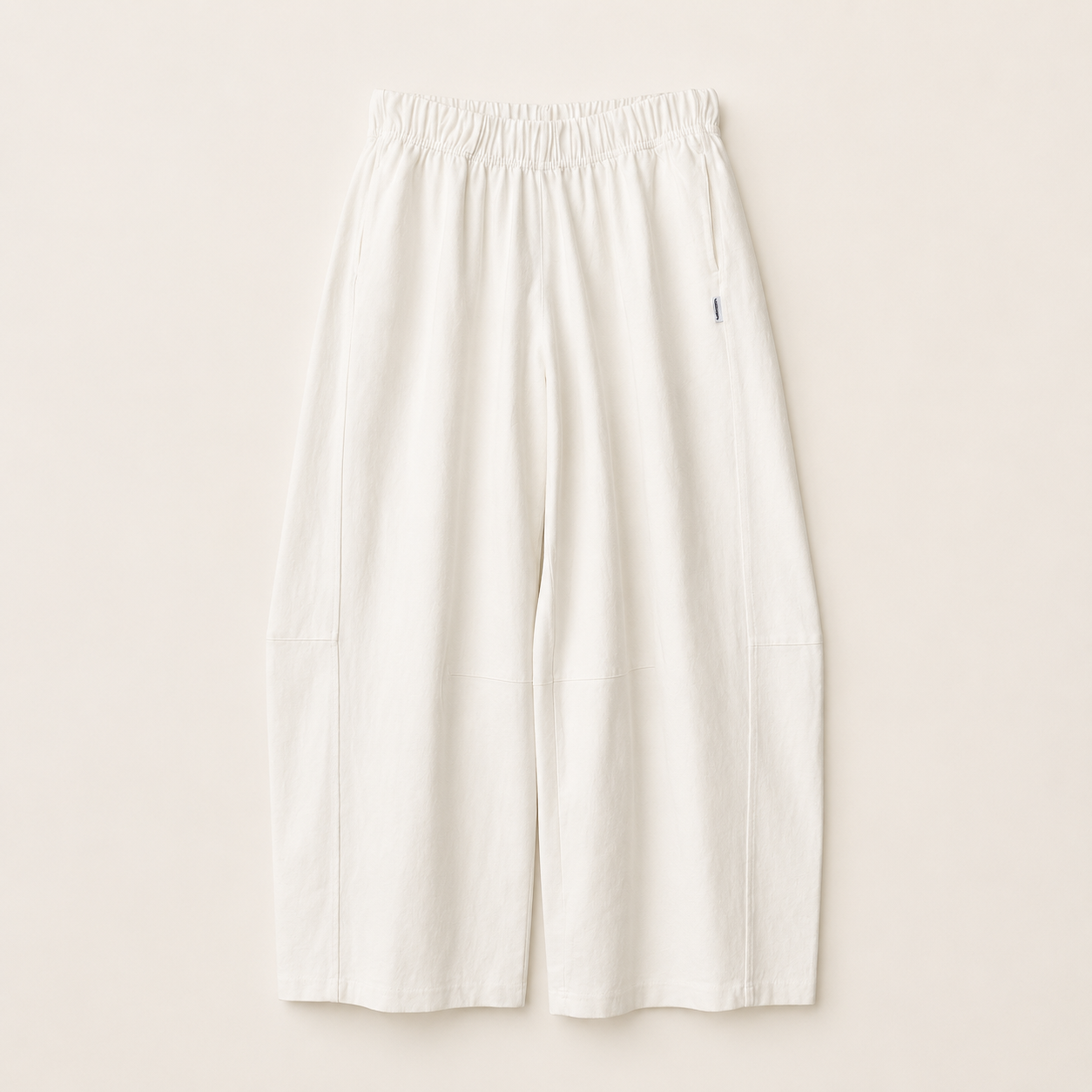 Le Bon Shoppe White Cotton Bare Pants