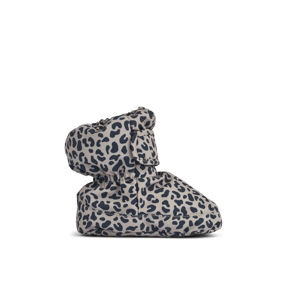 Leopard baby booties online