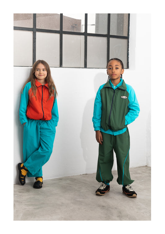 Tom & Boy Orange & Blue Track Jacket