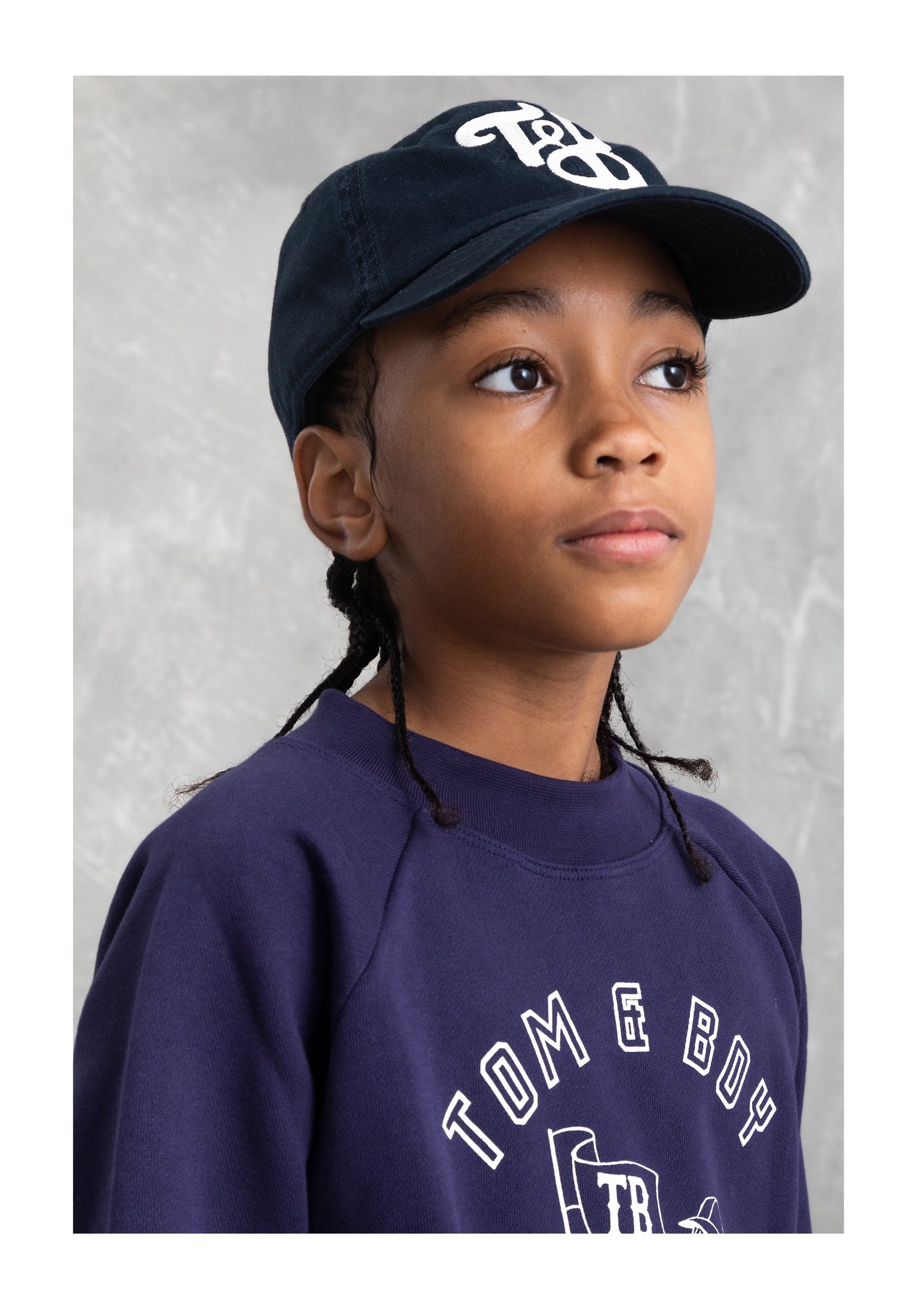 Tom & Boy Navy Logo Cap