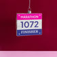 Marathon Bib Christmas Ornament